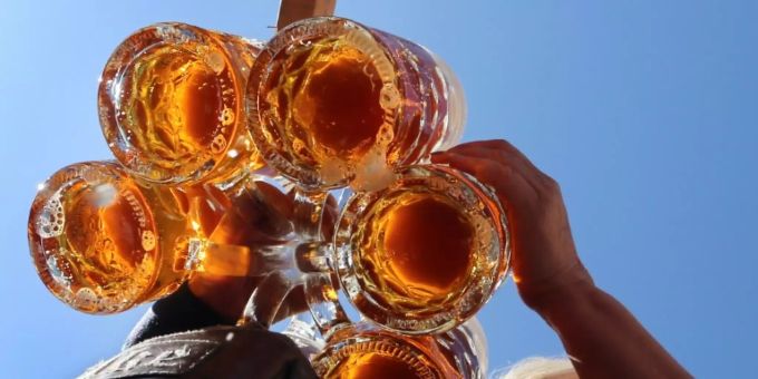 Wiesbaden - Bierabsatz in Deutschland sinkt um knapp 180 Millionen Liter
