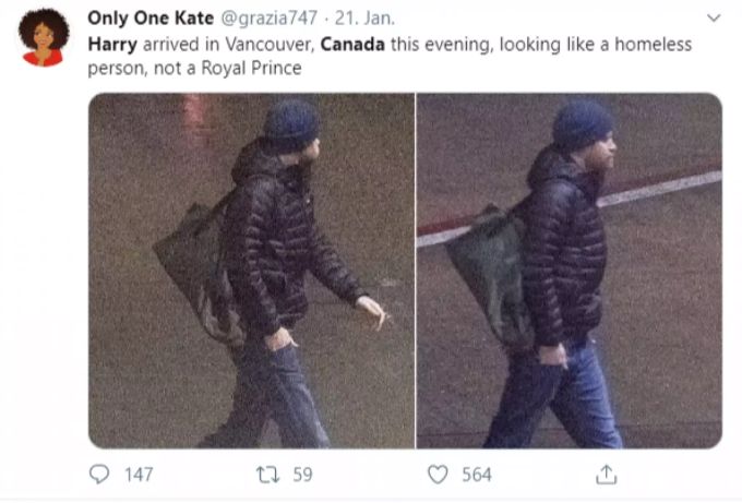 Prinz Harry ist am Montag in Vancouver gelandet. meghan markle