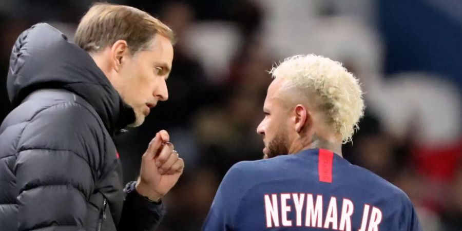 Thomas Tuchel Neymar PSG