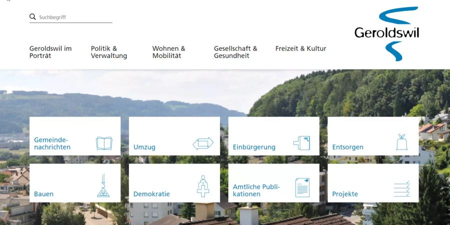 Neue Webseite Geroldswil