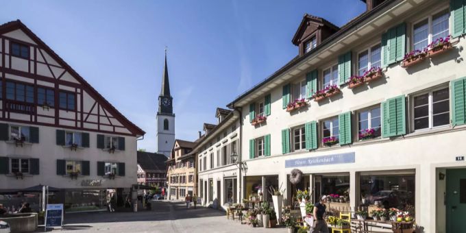 Blick auf Bülach. bülach