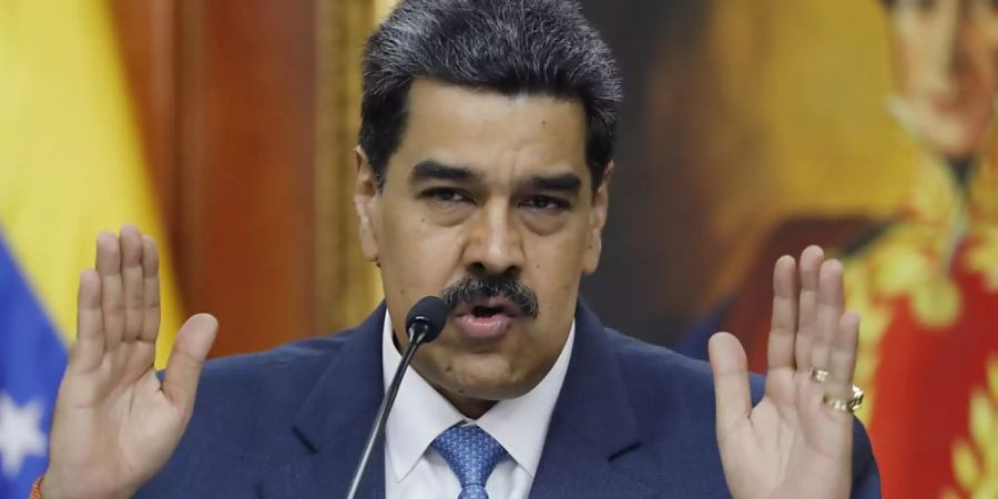 Venezuelas Machthaber Nicolás Maduro teilt erneut gegen die USA aus. (Archivbild)