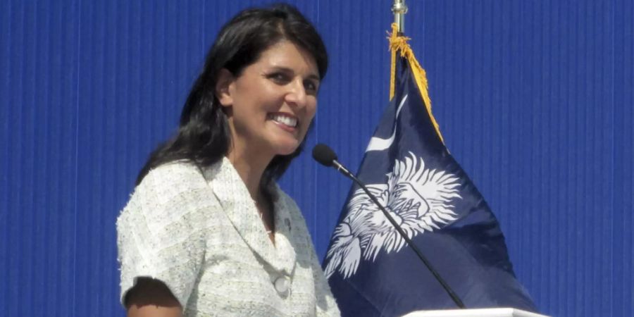 Die einstige US-Botschafterin bei der Uno, Nikki Haley, hat ihr Mandat im Verwaltungsrat von Boeing abgegeben, weil sie keine Staatshilfen für den Konzern befürworte. (Archivbild)