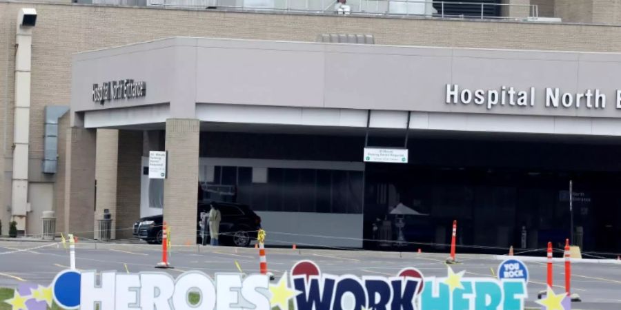 Krankenhausengang in Royal Oak im US-Bundesstaat Michigan