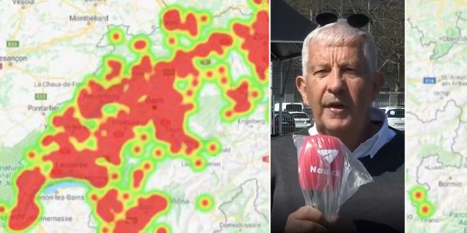 180'000 Schweizer - Daten-Revolution: Karte zeigt unsere Corona-Nester!