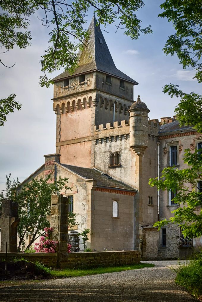 Château de Sibra ist eine Oase der Inspiration. Das Schloss