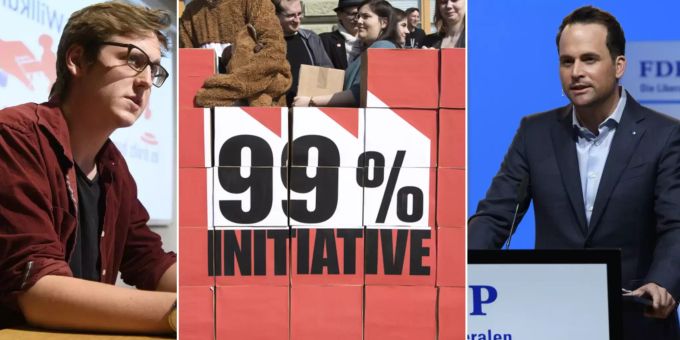 Die Abstimmung zur 99%-Initiative nähert sich langsam aber sicher. Falls angenommen, hätte das Parlament bei der Gesetzgebung viel Spielraum. Juso FDP 99%-Initiative