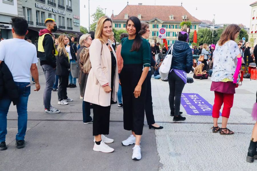 Cindy Kronenberg und Stephanie Beutler waren auch dabei.