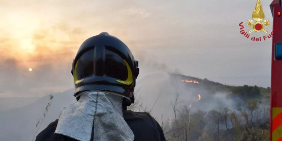 Waldbrand Italien