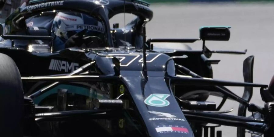 Trainingsschnellster in Ungarn: Der Finne Valtteri Bottas vom Team Mercedes. Foto: Darko Bandic/AP/dpa