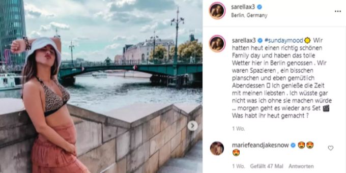 Sarah Engels ist mit ihrem zweiten Kind schwanger. Sarah Engels