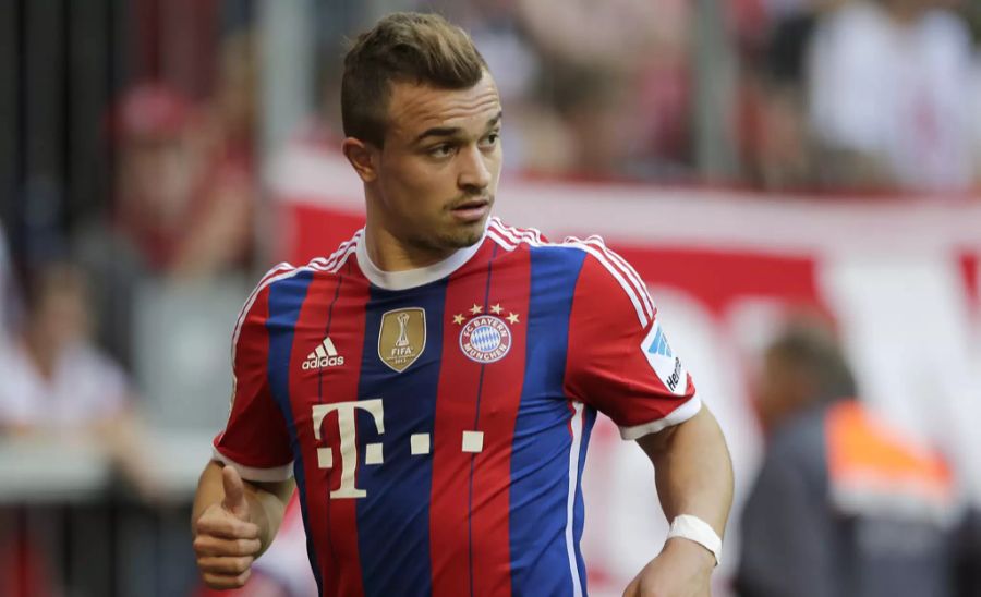 Xherdan Shaqiri wurde mit Bayern München Deutscher Meister.