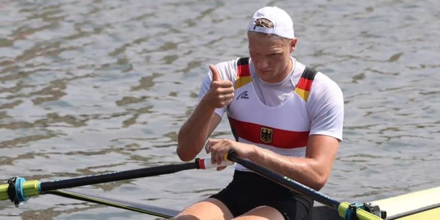 Ruderer Oliver Zeidler gehört zu den Oplympia-Favoriten im Einer. Foto: Zheng Huansong/XinHua/dpa