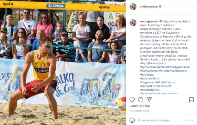 Ondrej Perusic muss sich kurz vor Olympia 2021 in Quarantäne begeben. Olympia 2021