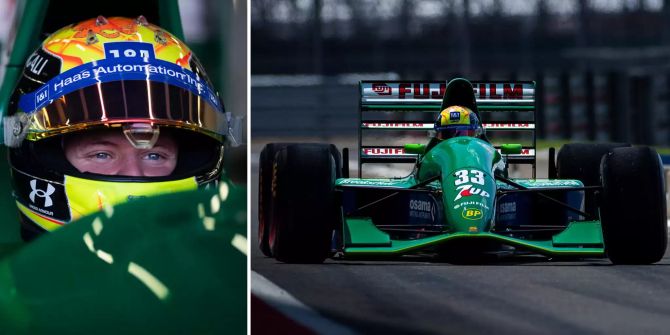 Mick Schumacher Jordan 191