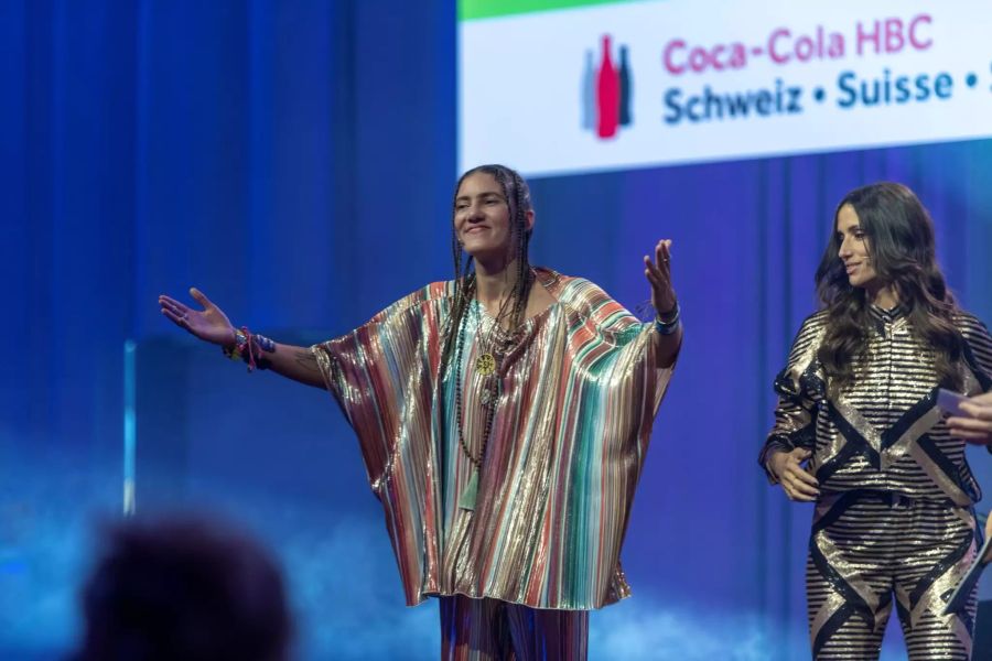 Tamy Glauser und Melanie Winiger an den «Swiss Diverstiy Awards».