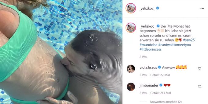 Yeliz Koc und Jimi Blue Ochsenknecht. Yeliz Koc