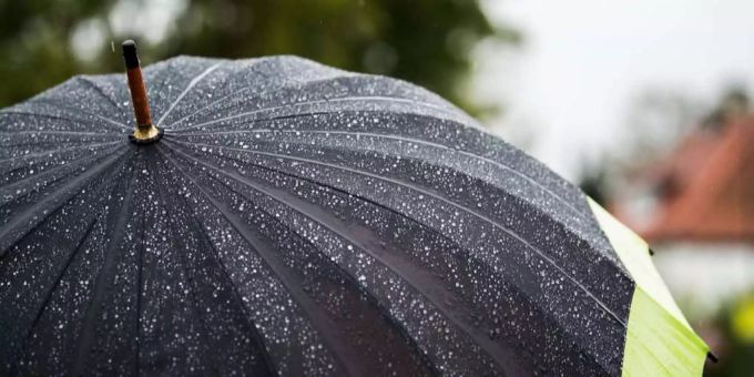 Starkregen im Kanton Luzern. Unwetter