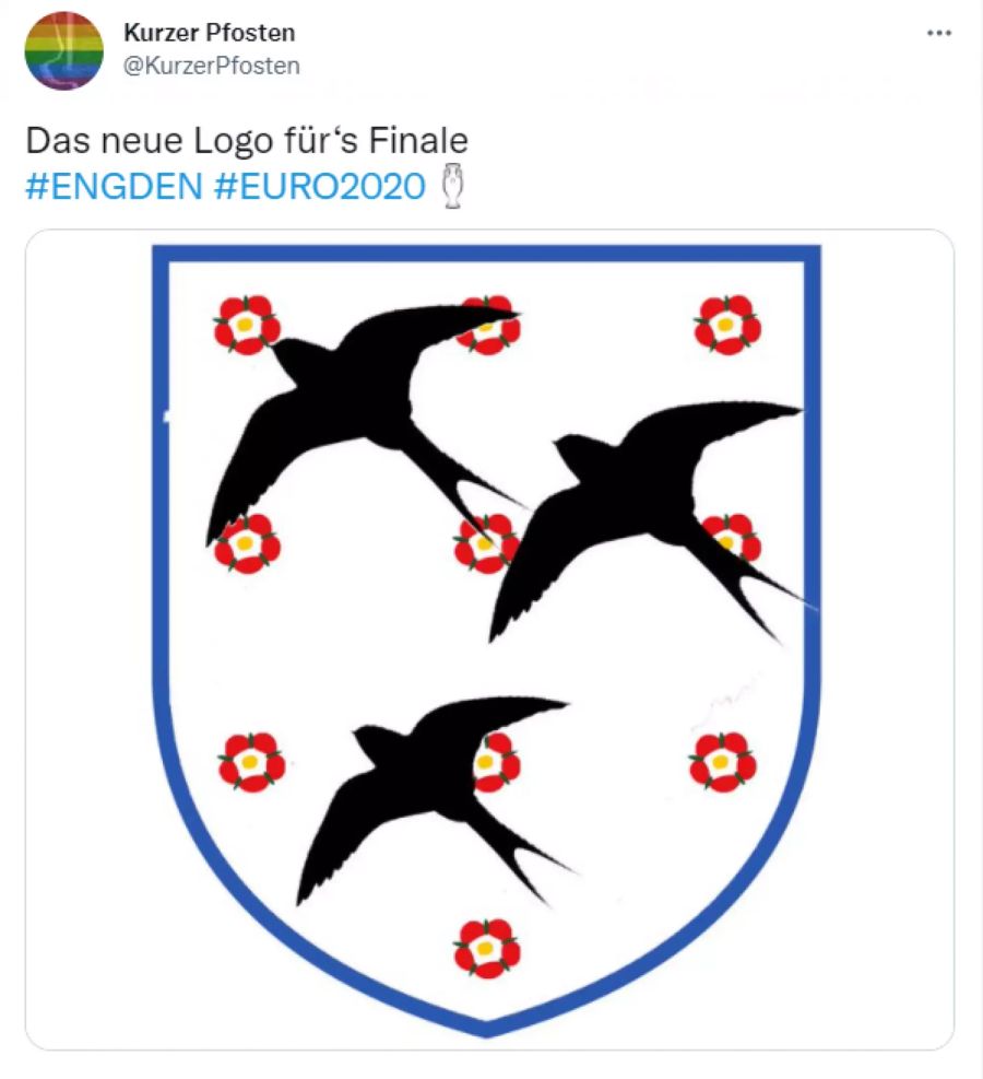 Auch dieser Tweet ist auf die vermeintliche Schwalbe ds Gefoulten bezogen.