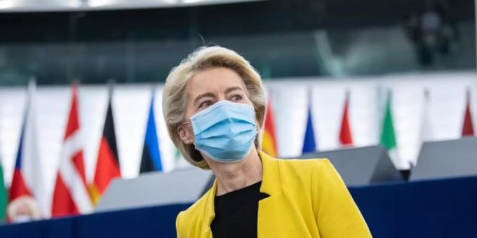 EU-Kommissionspräsidentin Ursula von der Leyen war am Donnerstag auf Zypern zu Besuch. Foto: Patrcjk Hertzog/AFP Pool/AP/dpa/Archivbild EU-Kommissionspräsidentin Ursula von der Leyen war am Donnerstag auf Zypern zu Besuch. Foto: Patrcjk Hertzog/AFP Pool/AP/dpa/Archivbild