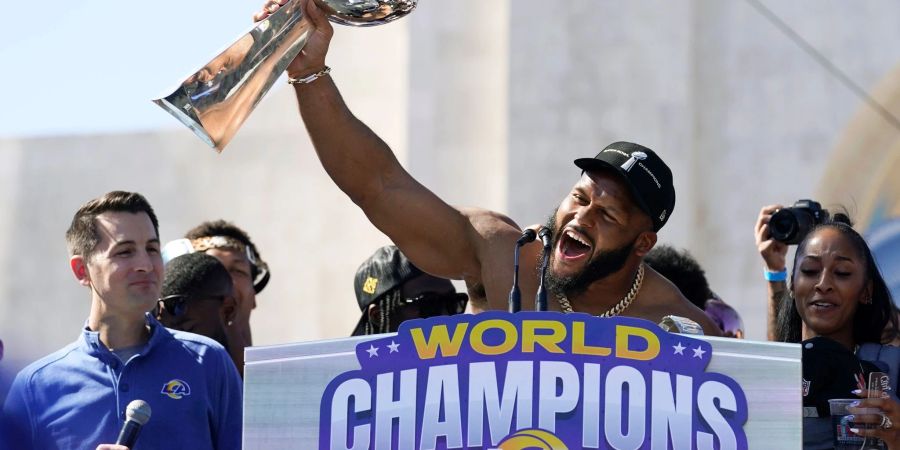 Aaron Donald beendet überraschend seine Karriere.