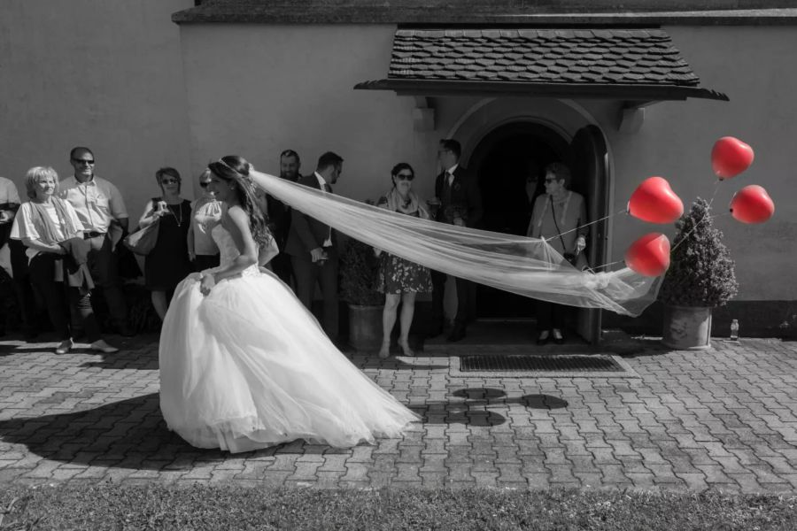 Hochzeit vor Badener Kulisse (Bild von Jeannine Good)