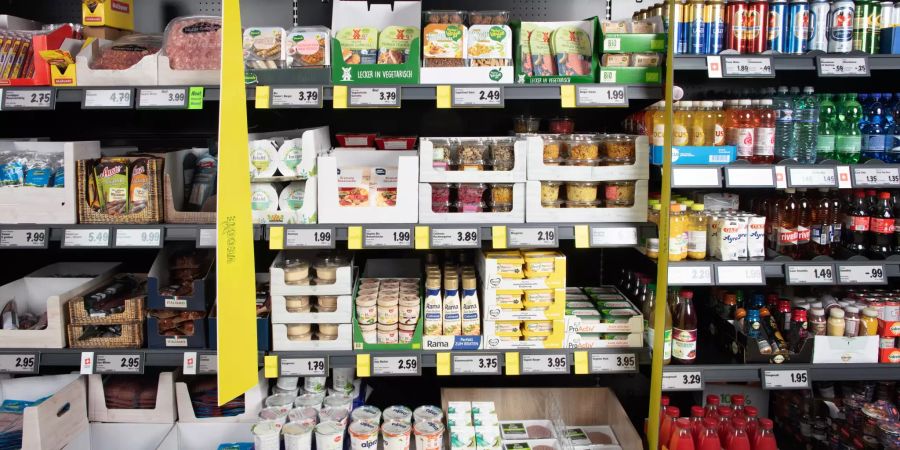 Lidl vegan vegetarisches Sortiment