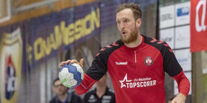 Matthias Gerlich vom BSV Bern im Spiel gegen den HC Kriens-Luzern im März 2020. Matthias Gerlich BSV Coronavirus