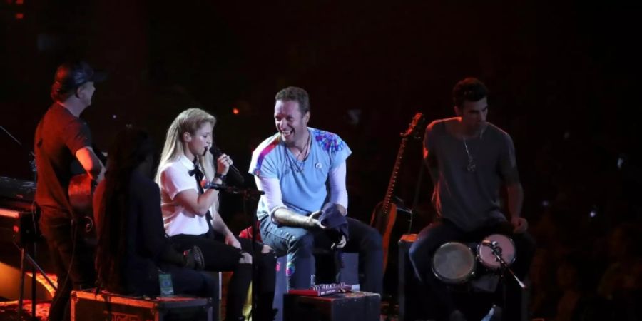 Shakira und Coldplay treten beim Corona-Benefizkonzert auf