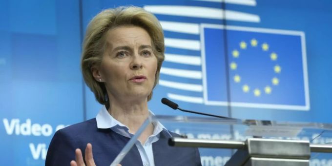 EU-Kommissionspräsidentin Ursula von der Leyen EU-Kommissionspräsidentin Ursula von der Leyen
