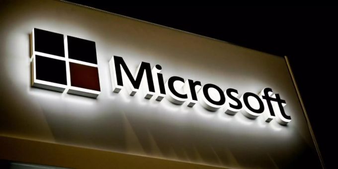 Logo des US-Technologiekonzerns Microsoft Logo des US-Technologiekonzerns Microsoft