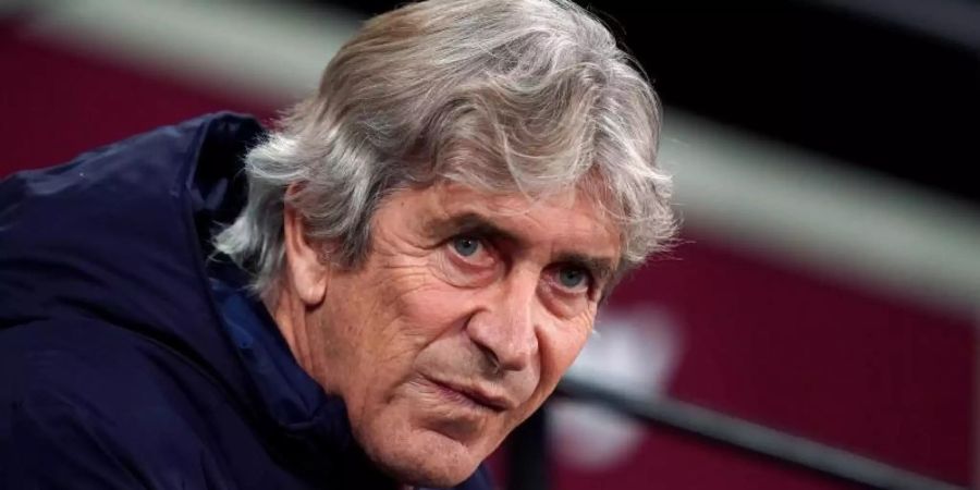 Manuel Pellegrini trainiert jetzt die Mannschaft von Betis Sevilla. Foto: John Walton/PA Wire/dpa