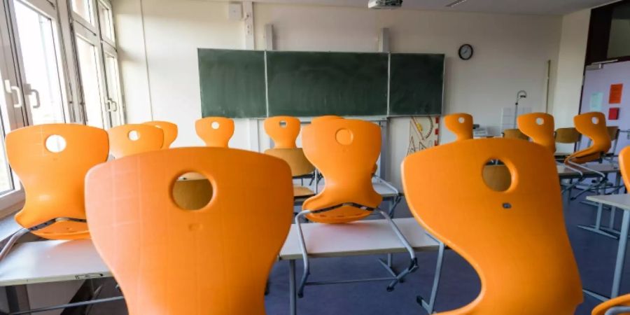 Geschlossene Schule in Halle/Saale