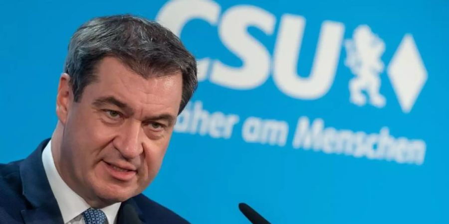 Markus Söder fordert ein Konjunkturpaket - und Steuererleichterungen im Kampf gegen die Wirtschaftskrise. Foto: Peter Kneffel/dpa