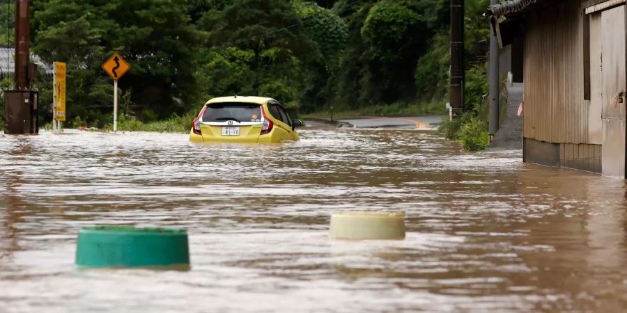 Unwetter in Japan