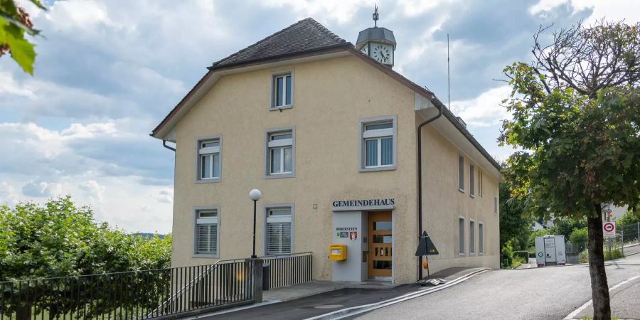 Das Gemeindehaus in Biberstein.