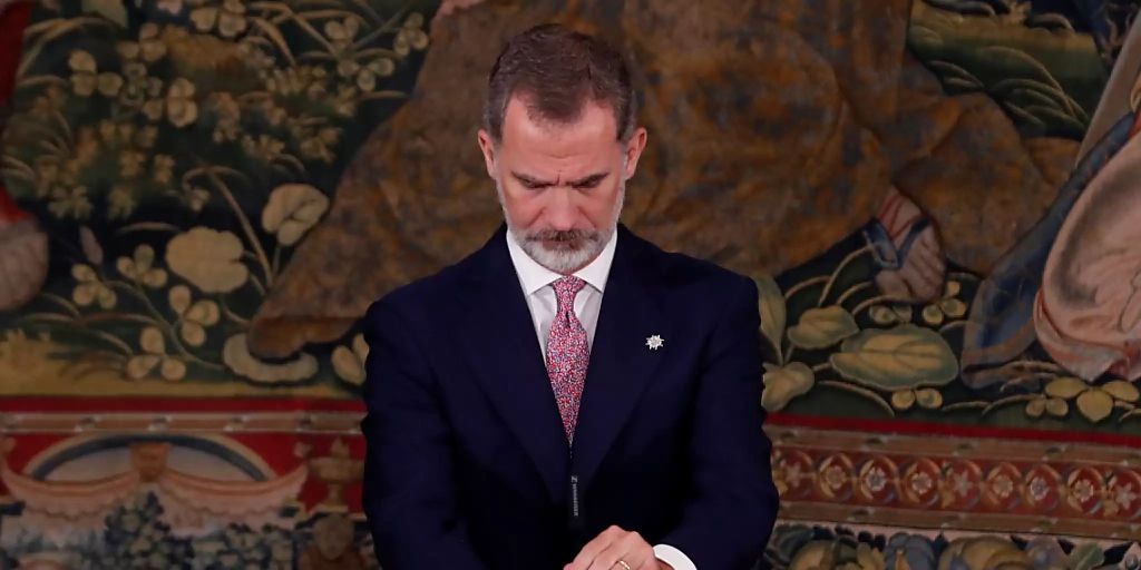 Spaniens König Felipe VI. nach CoronaKontakt in Quarantäne