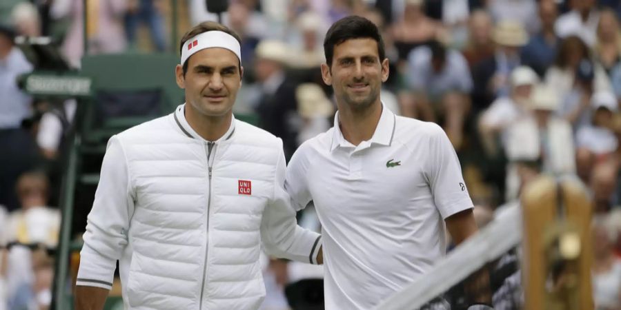 Roger Federer Novak Djokovic