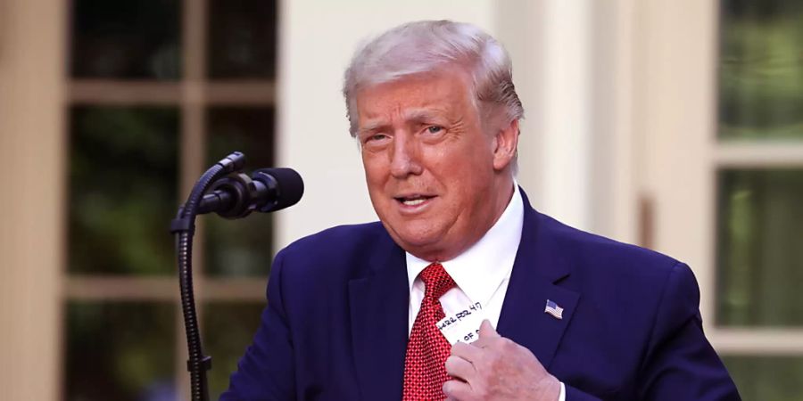 US-Präsident Donald Trump hat am Dienstag (Ortszeit) ein Gesetz gegen China abgesegnet und sich zu den Hintergründen geäussert.