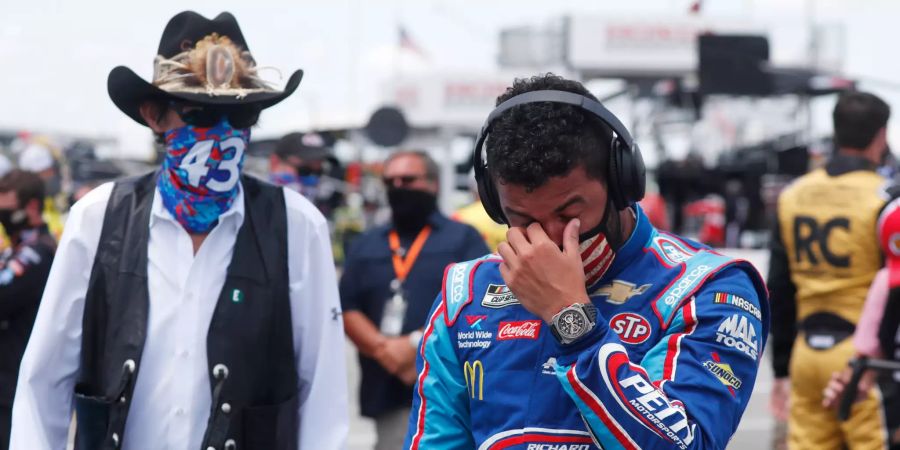 Bubba Wallace NASCAR FBI