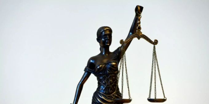 Statur von Justitia Statur von Justitia