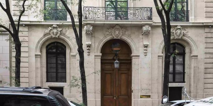 Epsteins Haus in Manhattan. Epsteins Häuser