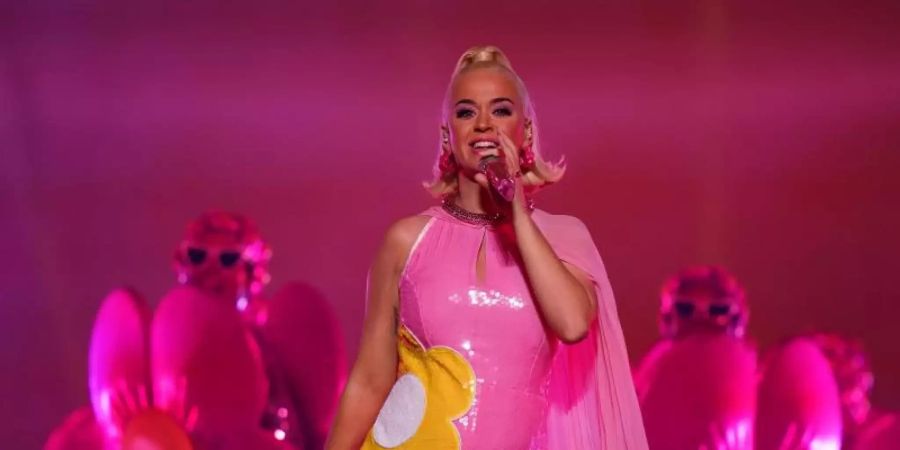 Katy Perry bei einem Auftritt im März 2020 in Melbourne. Foto: Scott Barbour/AAP/dpa