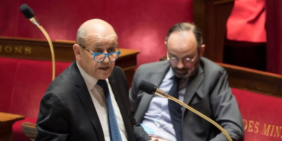 Der französische Aussenminister Le Drian