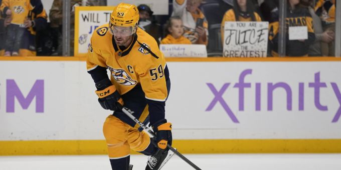 4:3 über Colorado - Roman Josi feiert mit Nashville historischen Sieg