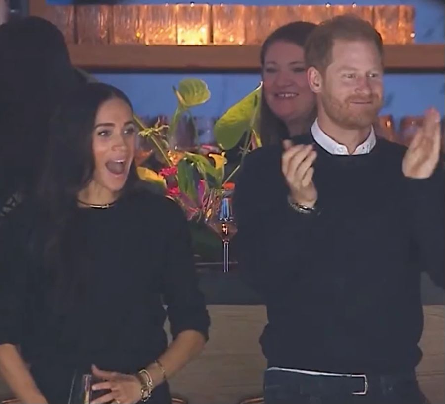 Beim Schmuck liess sich Meghan nicht lumpen.