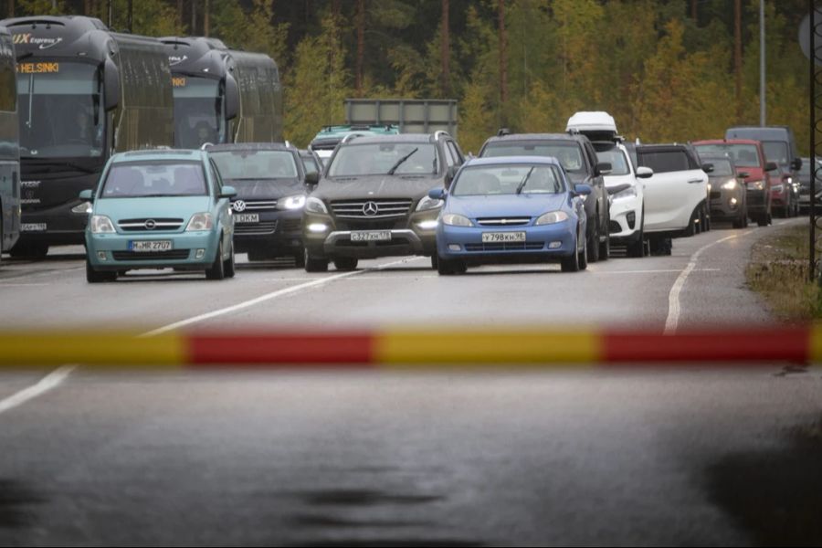 Russische Autos lässt Finnland schon länger nicht mehr über die Grenze.