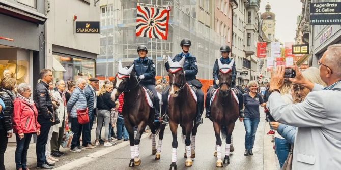 Reiterstaffel der Stadtpolizei St.Gallen