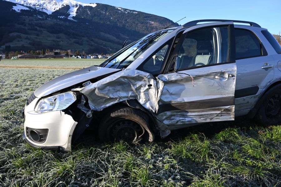Unfall in Mels