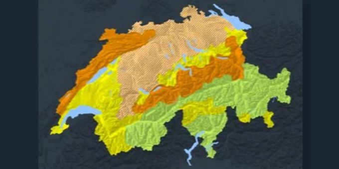 Der Bund gibt eine Windwarnung heraus. Wetter